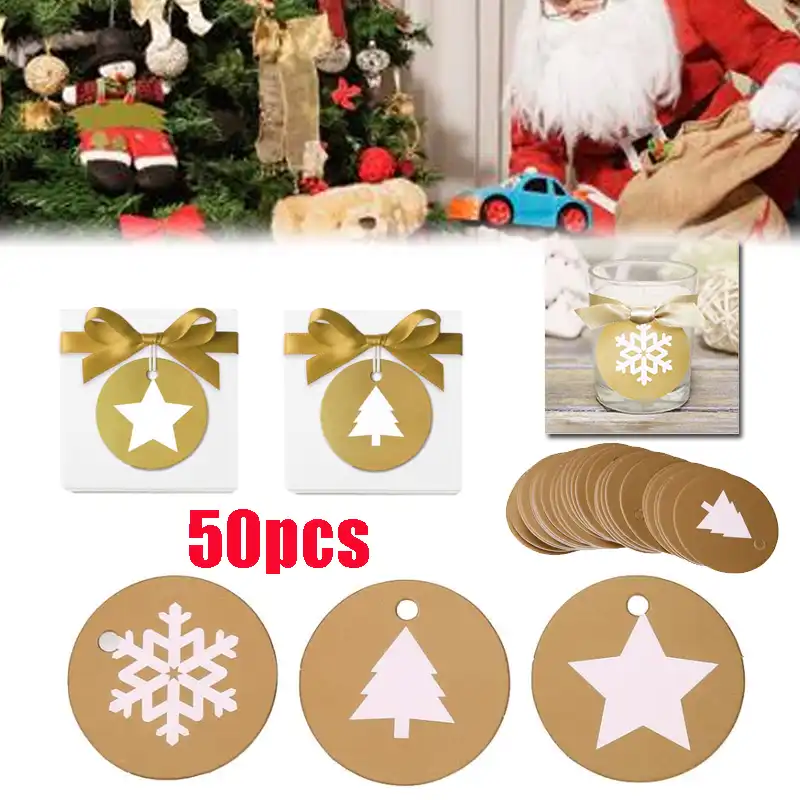 christmas hanger multi style 100pcs snowflake 50pcs/pack snow