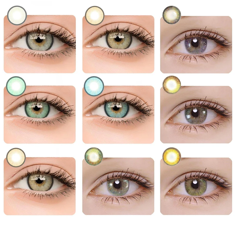 SALE 1 Pair HIDROCOR Series Big Eyes Cute Contacts Annually Colored Contact Lenses Crazy Lenses For Eyes Soft Lens 8 Colors
SALE 1 Pair HIDROCOR Series Big Eyes Cute Contacts Annually Colored Contact Lenses Crazy Lenses For Eyes Soft Lens 8 Colors