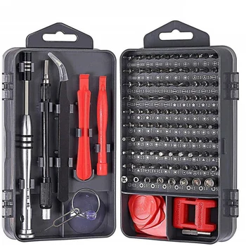 Precision Screwdriver Set 110 in 1 Screw Driver Sets Multi-function Alloy Steel Screwdriver Mobile Phone Repair Hand
Precision Screwdriver Set 110 in 1 Screw Driver Sets Multi-function Alloy Steel Screwdriver Mobile Phone Repair Hand