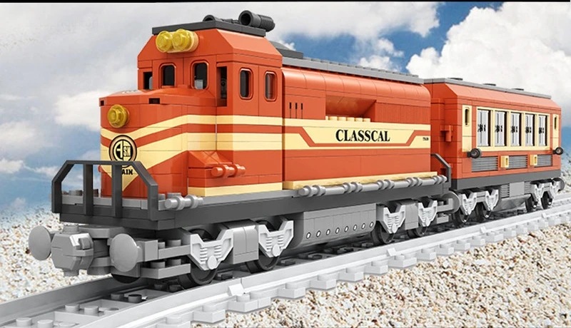 Plastic blocks train 25902-4