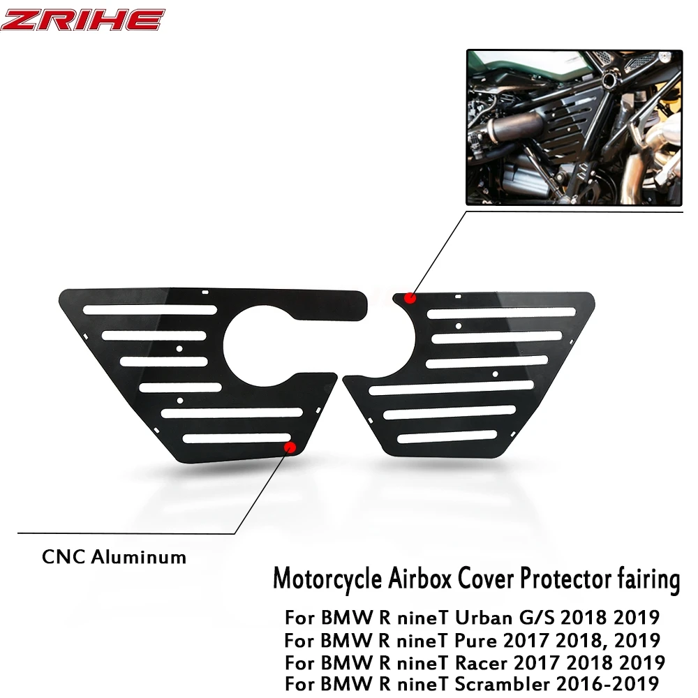 For BMW R nine T Motorcycle Air Box Cover Protector Fairing R ninet Pure Racer Scrambler Urban GS 2016 2017 2018 Airbox Cover
For BMW R nine T Motorcycle Air Box Cover Protector Fairing R ninet Pure Racer Scrambler Urban GS 2016 2017 2018 Airbox Cover
