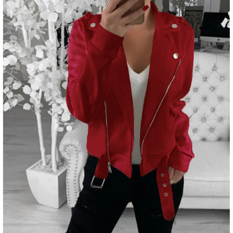 2019 Autumn Women Punk Bomber Jacket Classic Zipper Biker Vintage Coat Clothes Plus Size S-3XL
2019 Autumn Women Punk Bomber Jacket Classic Zipper Biker Vintage Coat Clothes Plus Size S-3XL