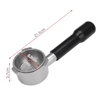 Coffee Machine Parts Household Coffee Machine PartsBracket Handle Bottomless Handle Coffee Filter for 51mm
Coffee Machine Parts Household Coffee Machine PartsBracket Handle Bottomless Handle Coffee Filter for 51mm