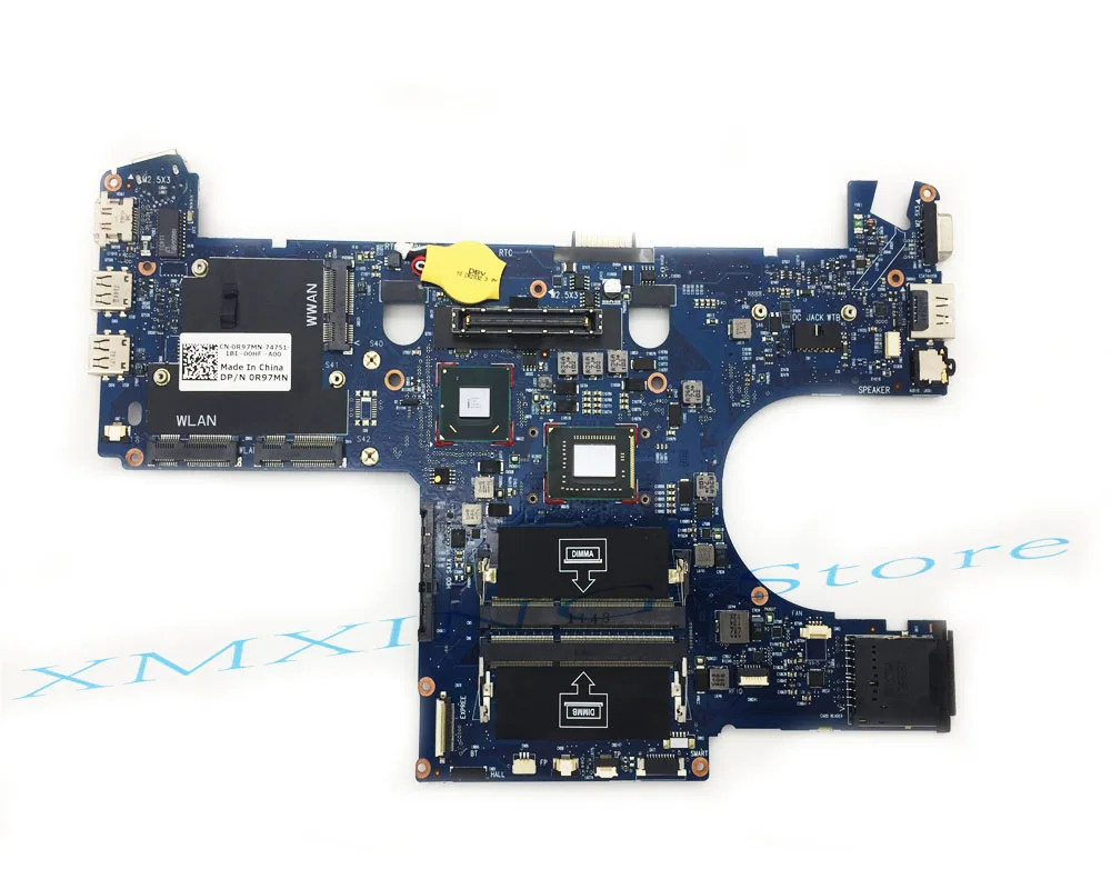 Материнская плата FULCOL для ноутбука DELL Latitude E6220 фотосессия 100% R97MN протестирована