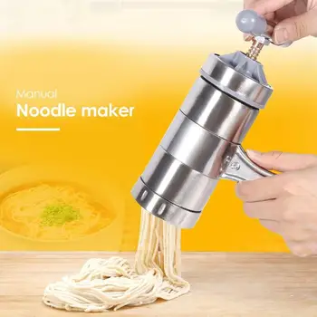 Hot Manual Stainless Steel Noodle Maker Press Pasta Machine Crank Cutter Cookware Making Spaghetti Kitchen Cooking Tools 
Hot Manual Stainless Steel Noodle Maker Press Pasta Machine Crank Cutter Cookware Making Spaghetti Kitchen Cooking Tools