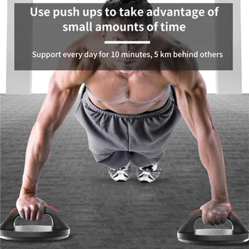 Push Up Bars Non Slip Pushups Wide Handle Comfort Grips Workout Equipment Rotating Circular Push-Up Bracket Fitness Accessories
Push Up Bars Non Slip Pushups Wide Handle Comfort Grips Workout Equipment Rotating Circular Push-Up Bracket Fitness Accessories