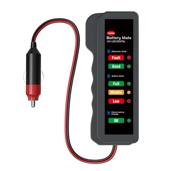 12V High Quality Universal Automotive Car Battery Testing Tool Test Analyzer Auto System Analyzer Alternator
12V High Quality Universal Automotive Car Battery Testing Tool Test Analyzer Auto System Analyzer Alternator