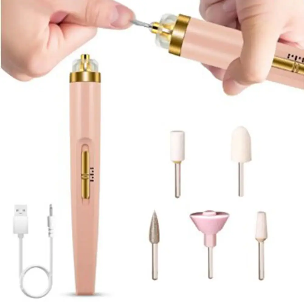 Pink Cordless Manicure Tools Nail File 5 in 1 Nail Grinder Manicure Drill Set Electric Machine Nails Apparatus Manicure Tools
Pink Cordless Manicure Tools Nail File 5 in 1 Nail Grinder Manicure Drill Set Electric Machine Nails Apparatus Manicure Tools
