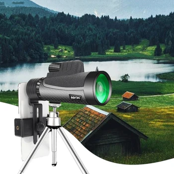 12x50 High Power Monocular Telescope Compact Spotting Scope With Tripod Phone Clip Adapter For Bird Watching Camping Hiking
12x50 High Power Monocular Telescope Compact Spotting Scope With Tripod Phone Clip Adapter For Bird Watching Camping Hiking