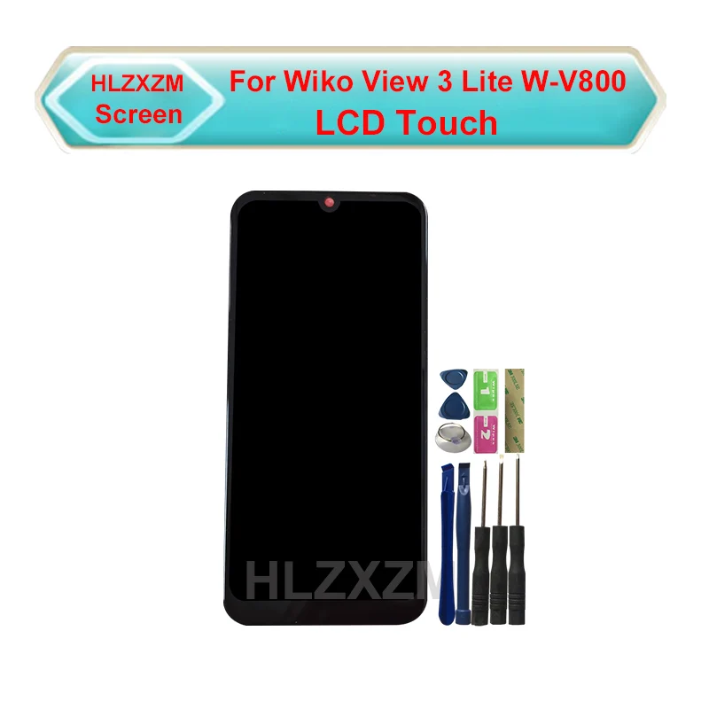 For Wiko View 3 Lite W-V800 LCD Display With Touch Screen With Frame Digitizer Assembly Replacement With Tools
For Wiko View 3 Lite W-V800 LCD Display With Touch Screen With Frame Digitizer Assembly Replacement With Tools