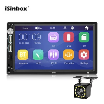 ISINBOX 2 Din Radio Car Stereo Autoradio Touch Screen Bluetooth Multimedia Player Head Unit FM AUX TF Dual USB Radio 2din Audio
ISINBOX 2 Din Radio Car Stereo Autoradio Touch Screen Bluetooth Multimedia Player Head Unit FM AUX TF Dual USB Radio 2din Audio
