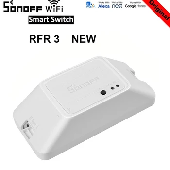 Sonoff RFR 3 Wifi Switch with Share Control Smart Scene DIY Wireless Remote Domotica Light Smart Home Automation Work with IFTTT
Sonoff RFR 3 Wifi Switch with Share Control Smart Scene DIY Wireless Remote Domotica Light Smart Home Automation Work with IFTTT