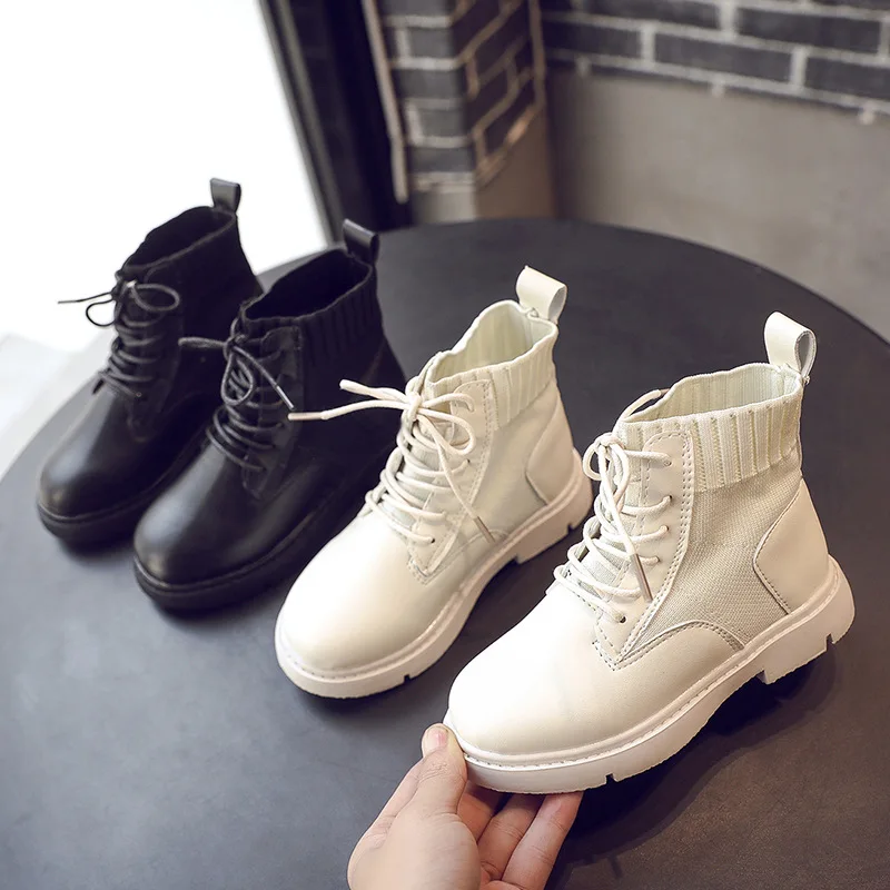 Children Casual Shoes Autumn Winter Martin Boots Boys Shoes Fashion Leather Soft Antislip Girls Boots 26-36 Sport Running Shoes 
Children Casual Shoes Autumn Winter Martin Boots Boys Shoes Fashion Leather Soft Antislip Girls Boots 26-36 Sport Running Shoes