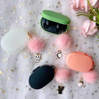 Cute Panda Cat Silicone Cover for Xiaomi MI Redmi AirDots Case for Air Dots Wireless Bluetooth Earphone Case Headphone Box Shell 
Cute Panda Cat Silicone Cover for Xiaomi MI Redmi AirDots Case for Air Dots Wireless Bluetooth Earphone Case Headphone Box Shell