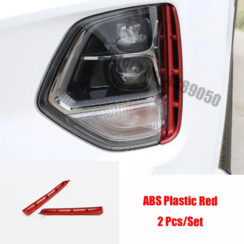 Для Hyundai Santa FE IX45 2018 2019 2020 ABS хромированный задний фонарь/Анти-туман комплект фары