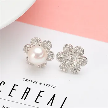 Metal Earring Making Accessories Copper Silver Plating Earring Clasps Hooks Findings With Loop Clasp Base For Diy YYED-041
Metal Earring Making Accessories Copper Silver Plating Earring Clasps Hooks Findings With Loop Clasp Base For Diy YYED-041