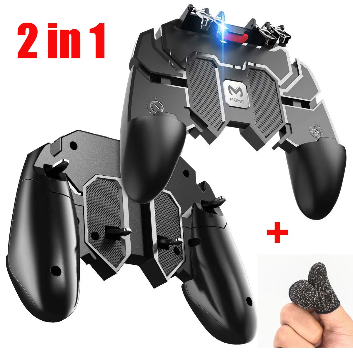 Pubg Game Controller Mobile Joystick Triggers Six 6 Fingers Operation Gamepad Controller Game Players For iPhone Xiaomi Android
Pubg Game Controller Mobile Joystick Triggers Six 6 Fingers Operation Gamepad Controller Game Players For iPhone Xiaomi Android
