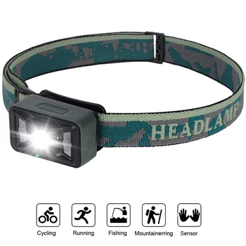 USB Rechargeable Strong Light Headlamp Waterproof Wave Sensitive Mini Head-mounted Lamps for Outdoor Night Fishing Riding
USB Rechargeable Strong Light Headlamp Waterproof Wave Sensitive Mini Head-mounted Lamps for Outdoor Night Fishing Riding