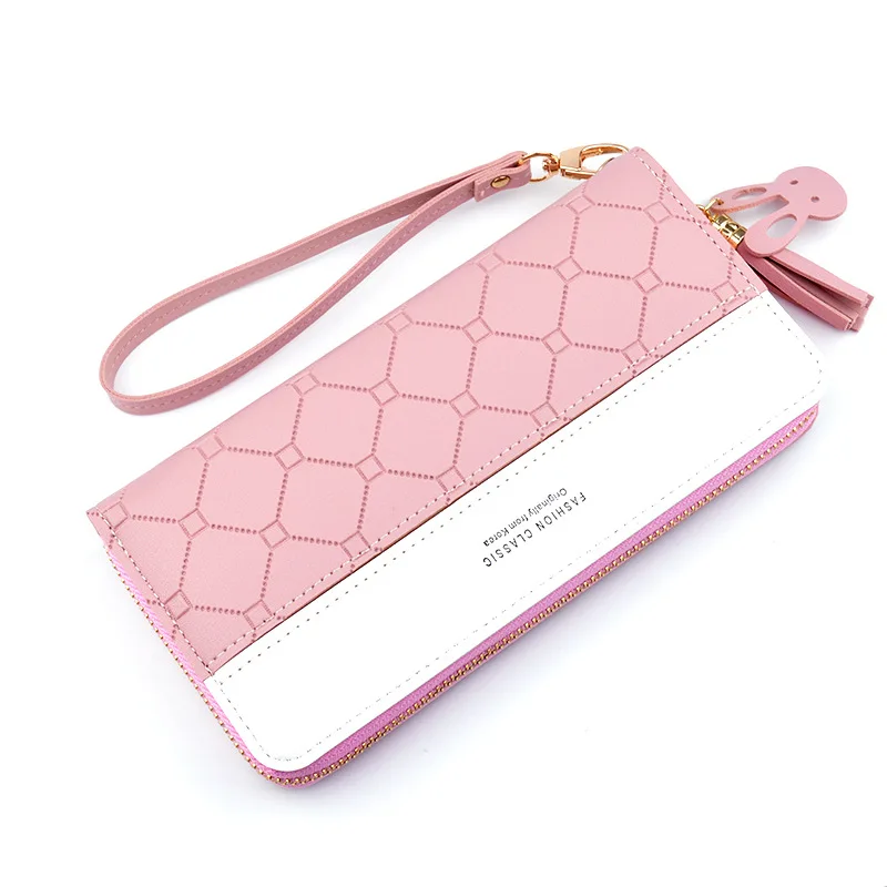 Women Leather Wallet Long Clutch Wallets Money Phone Pocket Double Zipper Wallets Female Large Capacity Card Holder Purse QB73
Women Leather Wallet Long Clutch Wallets Money Phone Pocket Double Zipper Wallets Female Large Capacity Card Holder Purse QB73