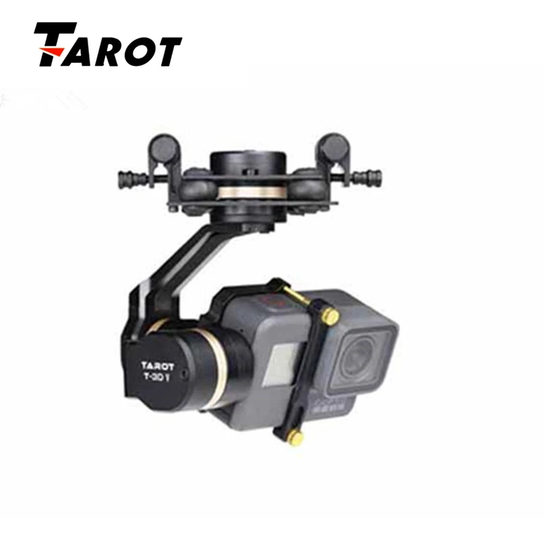 

Tarot TL3T05 for Gopro 3D IV Metal 3-Axis Brushless Gimbal PTZ for Gopro Hero 5 for FPV RC Drone System Action Sport Camera