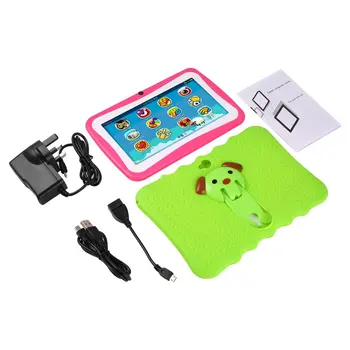 7 Inch Quad Core Kids Children Tablet PC 512MB RAM+8GB ROM Professional Learning Education Tablet Computer for Android 4.4
7 Inch Quad Core Kids Children Tablet PC 512MB RAM+8GB ROM Professional Learning Education Tablet Computer for Android 4.4