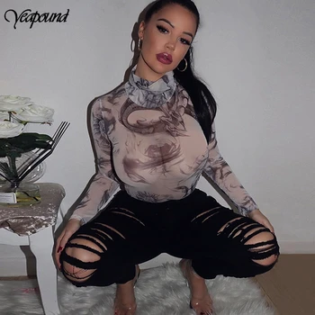 Dragon Print Bodysuit Body For Women Heap Heap Collar Bodycon See Through Overalls Long Sleeve Femme Bodysuit
Dragon Print Bodysuit Body For Women Heap Heap Collar Bodycon See Through Overalls Long Sleeve Femme Bodysuit