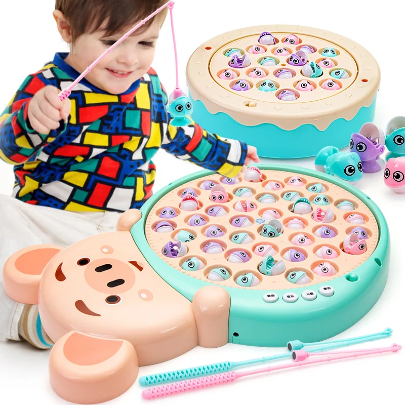 Electric Musical Rotating Fishing Toy Children Board Play interactive Game Magnetic Fish Outdoor Educational Toys For Boys Girls
Electric Musical Rotating Fishing Toy Children Board Play interactive Game Magnetic Fish Outdoor Educational Toys For Boys Girls