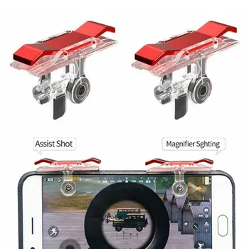 Mobile Phone Shooter Trigger Button L1 R1 Controller for Smartphone PUBG Game Cell Phone Gaming Trigger Button Shooter
Mobile Phone Shooter Trigger Button L1 R1 Controller for Smartphone PUBG Game Cell Phone Gaming Trigger Button Shooter
