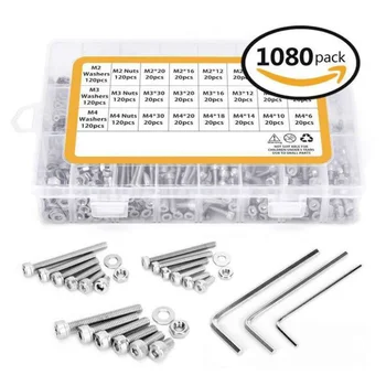 Cup head Inner-hexagon Screw Suit M2 M3 M4 M5 304 Stainless steel Combination Suit 12.9 Level High-duty Carbon steel Suit
Cup head Inner-hexagon Screw Suit M2 M3 M4 M5 304 Stainless steel Combination Suit 12.9 Level High-duty Carbon steel Suit