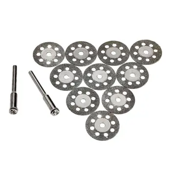 10Pcs Accessories 20mm Diamond Cutting Disc for Metal Grinding Wheel Disc Mini Circular Saw for Drill Rotary Tool 
10Pcs Accessories 20mm Diamond Cutting Disc for Metal Grinding Wheel Disc Mini Circular Saw for Drill Rotary Tool