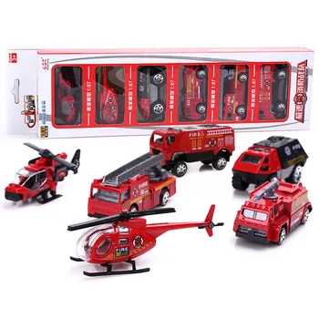JIAYE 6Pcs/Set Fire Car Model Toy Vehicle Model Alloy Diecast Engineering Construction Fire Truck Car Educational Children Gifts
JIAYE 6Pcs/Set Fire Car Model Toy Vehicle Model Alloy Diecast Engineering Construction Fire Truck Car Educational Children Gifts