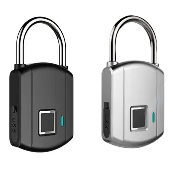 Home Smart Fingerprint Lock USB Charge Padlock Metal Security Keyless Rechargeable Waterproof Electric Door Lock Luggage
Home Smart Fingerprint Lock USB Charge Padlock Metal Security Keyless Rechargeable Waterproof Electric Door Lock Luggage