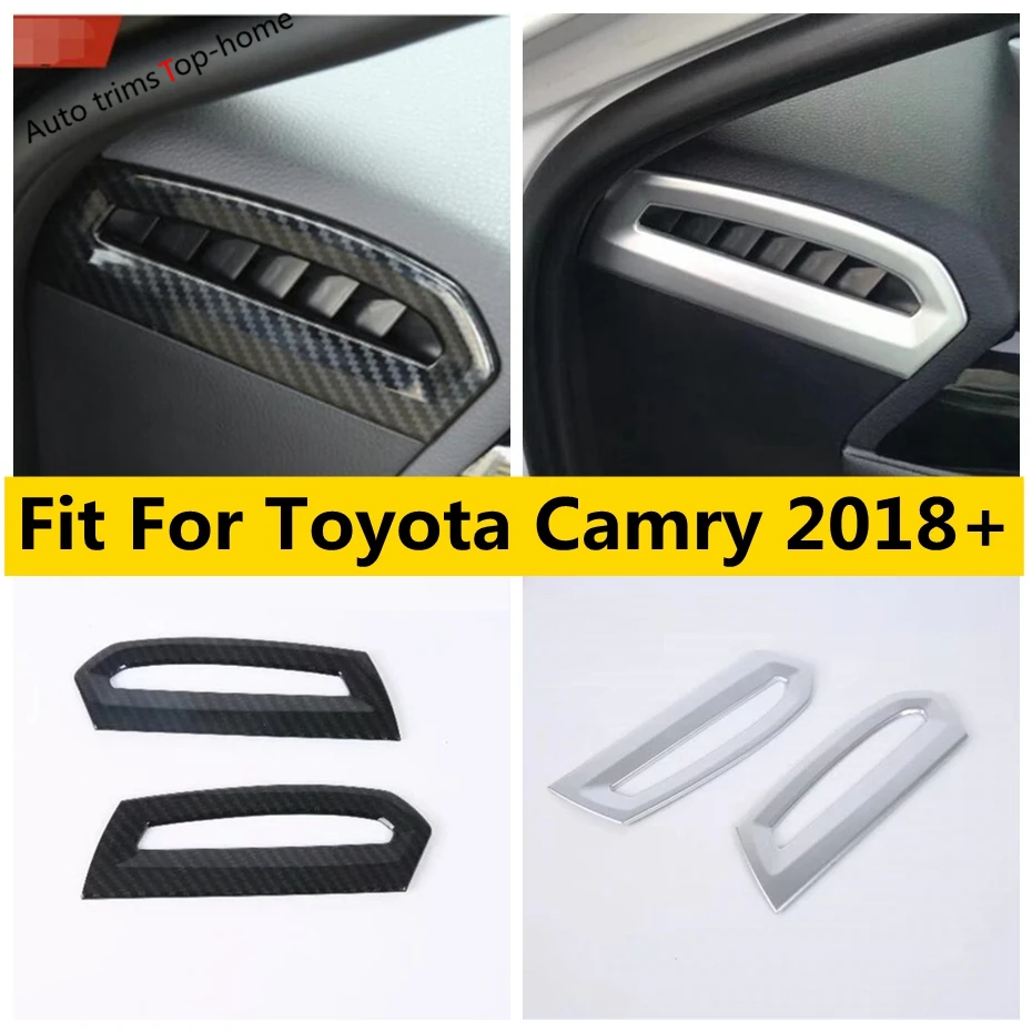 Side Air Conditioning AC Outlet Vent Frame Cover Trim For Toyota Camry 2018 - 2023 ABS Interior Mouldings
Side Air Conditioning AC Outlet Vent Frame Cover Trim For Toyota Camry 2018 - 2023 ABS Interior Mouldings