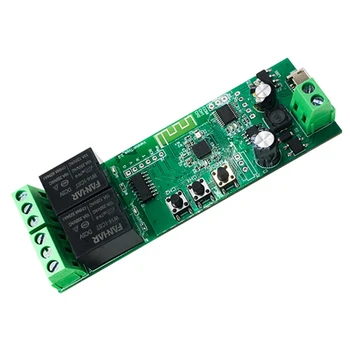 Tuya 2 CH WiFi Inching Relay Module Momentary/Self-Locking/Interlock Timing Remote Switch Module for Smart Home
Tuya 2 CH WiFi Inching Relay Module Momentary/Self-Locking/Interlock Timing Remote Switch Module for Smart Home