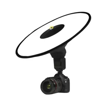 Top Flash Soft Light Effect Conical Flash Softbox Portable Folding Circular Soft Diffuser Universal For Most Camera Flash
Top Flash Soft Light Effect Conical Flash Softbox Portable Folding Circular Soft Diffuser Universal For Most Camera Flash