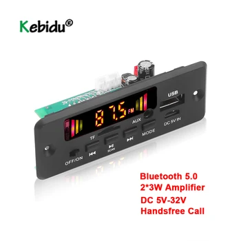 V5.0 Bluetooth Car Radio Module 5V-32V MP3 Player Decoder Board Handsfree Support Recording FM TF SD Card AUX 2 X 3W Amplifier
V5.0 Bluetooth Car Radio Module 5V-32V MP3 Player Decoder Board Handsfree Support Recording FM TF SD Card AUX 2 X 3W Amplifier