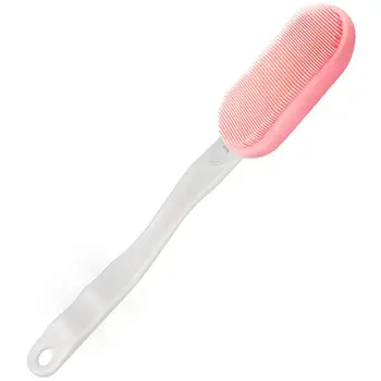 Multi-functional Bath Brush Shower Exfoliating Brush Silicone Waterproof Bath Back Cleaning Scrubber Long Handle Soft Bristles
Multi-functional Bath Brush Shower Exfoliating Brush Silicone Waterproof Bath Back Cleaning Scrubber Long Handle Soft Bristles