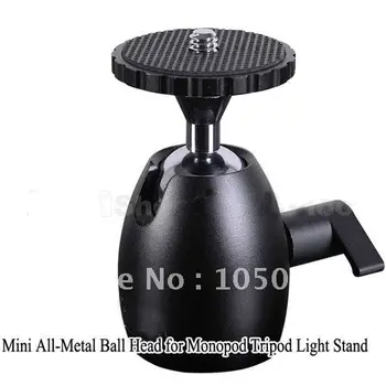 1/4'' Hot Shoe Mount Stand adapter Mini All-Metal Ball Head for camera Monopod Tripod Light Stand
1/4'' Hot Shoe Mount Stand adapter Mini All-Metal Ball Head for camera Monopod Tripod Light Stand