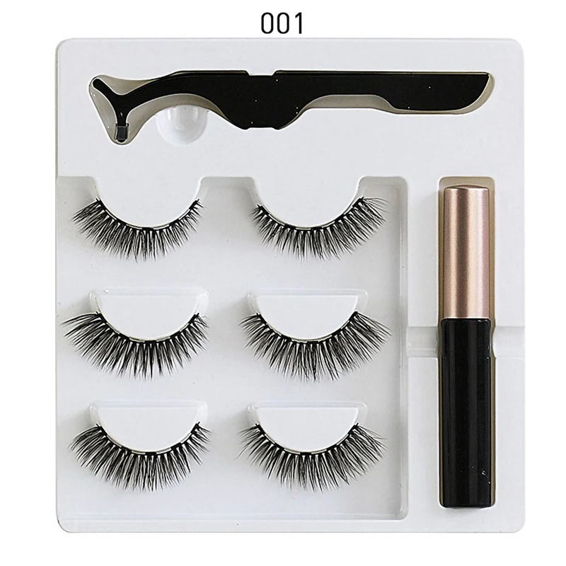 5 Magnet Eyelash Magnetic Liquid Eyeliner& Magnetic False Eyelashes Set Long Lasting Eyelash Tool Charming Elegant And Generous
5 Magnet Eyelash Magnetic Liquid Eyeliner& Magnetic False Eyelashes Set Long Lasting Eyelash Tool Charming Elegant And Generous