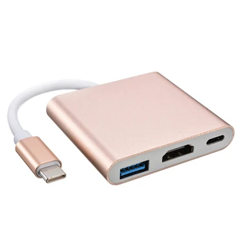 Universal For Smart Mobile Cell Phone 3-in-1 Type-C to USB-C 4K HDMI USB 3.0 Converter Hub Adapter For Macbook Accessory
Universal For Smart Mobile Cell Phone 3-in-1 Type-C to USB-C 4K HDMI USB 3.0 Converter Hub Adapter For Macbook Accessory