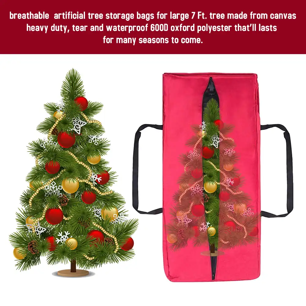 rolling clothes storage bag holiday christmas tree storage bag
