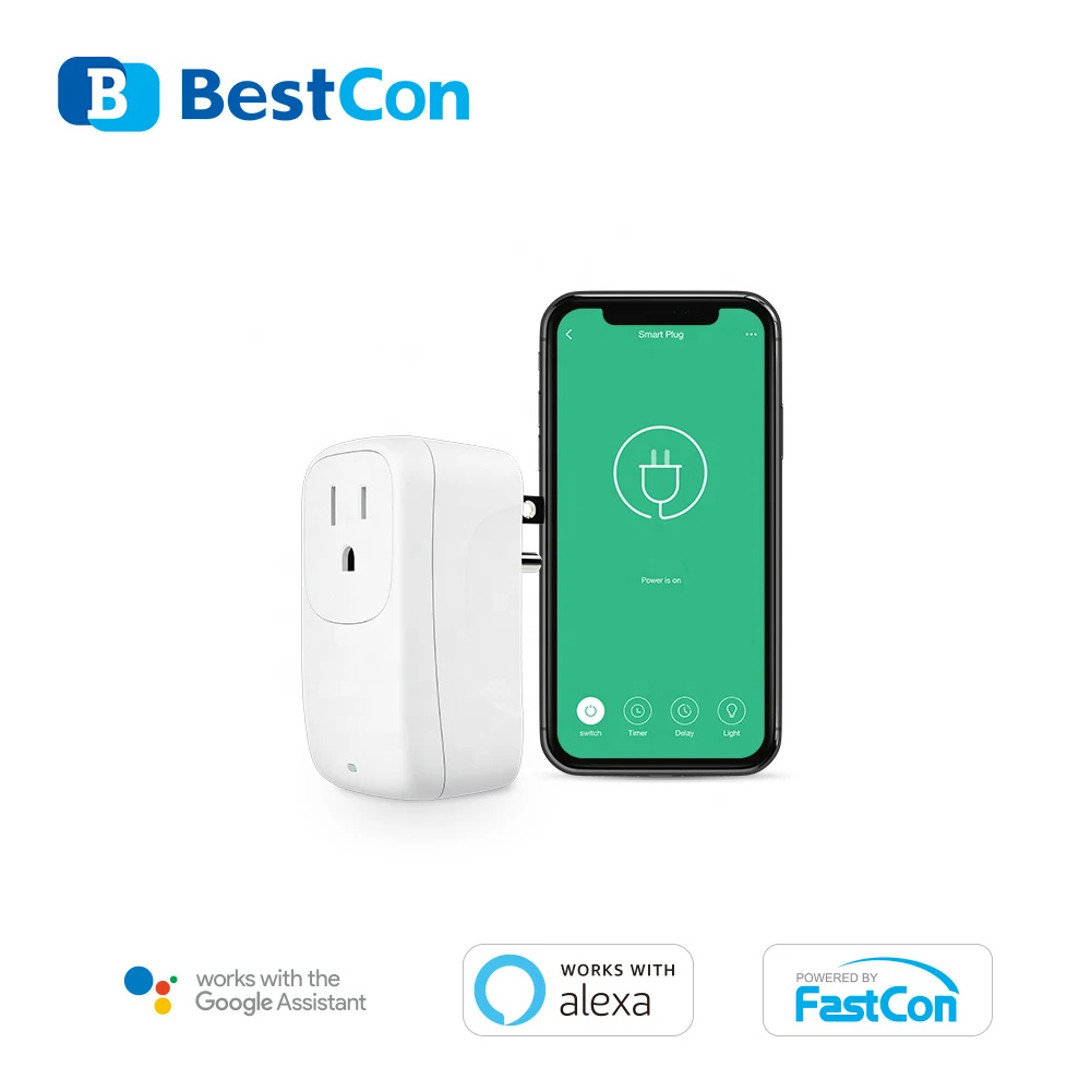 Смарт-мини-таймеры BroadLink BestCon SP4L US Wi-Fi 15 А дистанционное управление через Wi-Fi/3G/4G