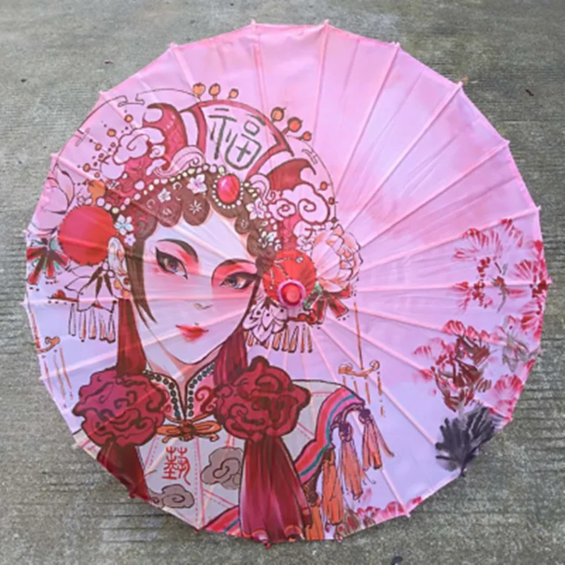 Oil Paper Umbrella Chinese Style Classical Shop Living Room Decor Umbrella Sichuan Opera Peking Opera Mask Silk Umbrella M2932
Oil Paper Umbrella Chinese Style Classical Shop Living Room Decor Umbrella Sichuan Opera Peking Opera Mask Silk Umbrella M2932