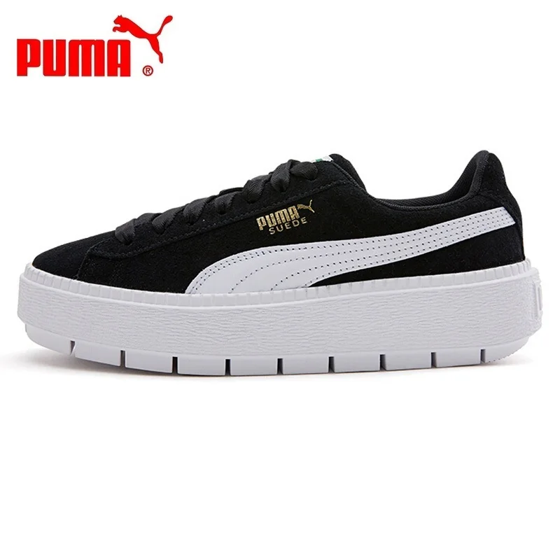 

Original Authentic PUMA Platform Trace Women's Skateboarding Shoes Sneakers Spring 2019 New Arrival 36798002