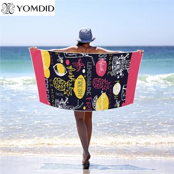 Rectangle Beach Towel Printed Towels Vacation Summer Microfiber Wall Tapestry Thin Throw Blanket Polyester Beach Towel 70x150cm
Rectangle Beach Towel Printed Towels Vacation Summer Microfiber Wall Tapestry Thin Throw Blanket Polyester Beach Towel 70x150cm