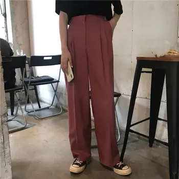 2020 Straight Large Size Casual Solid Wide Leg Trousers Streetwear Suit Full-Length Hot Selling Chic Loose High Quality Pants
2020 Straight Large Size Casual Solid Wide Leg Trousers Streetwear Suit Full-Length Hot Selling Chic Loose High Quality Pants