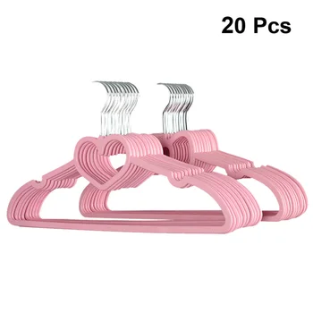 20PCS Clothes Hanger Durable ABS Heart Pattern Coat Hanger for Adult Children Clothing Hanging Supplies (Pink)
20PCS Clothes Hanger Durable ABS Heart Pattern Coat Hanger for Adult Children Clothing Hanging Supplies (Pink)