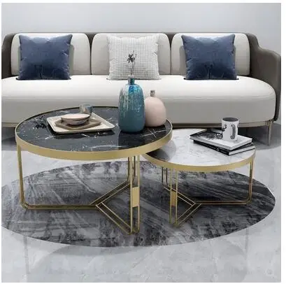 Nordic simple light luxury marble tea table table combination creative modern small house reception round small tea table
Nordic simple light luxury marble tea table table combination creative modern small house reception round small tea table