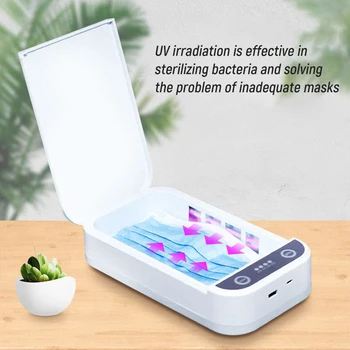 LED UV Sterilizer Travel Household USB Charging Interface Sterilization Box for Toothbrush Mobile Phone Glasses Multiple Uses
LED UV Sterilizer Travel Household USB Charging Interface Sterilization Box for Toothbrush Mobile Phone Glasses Multiple Uses