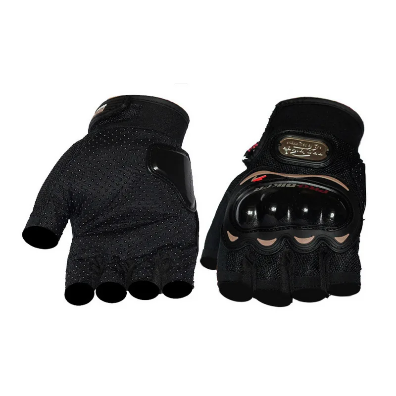 

Hot Sale Motorcycle Half Finger Gloves Motorcross Dirt Racing Offroad ATV Riding Scooter Motorcycle Protective Gears B-MCS-04C